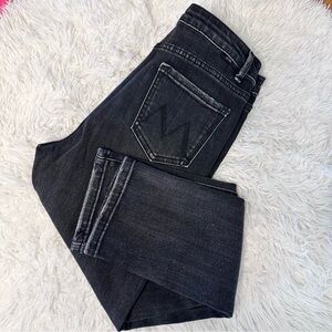 MOTHER Looker Ankle Fray in Girl Crush